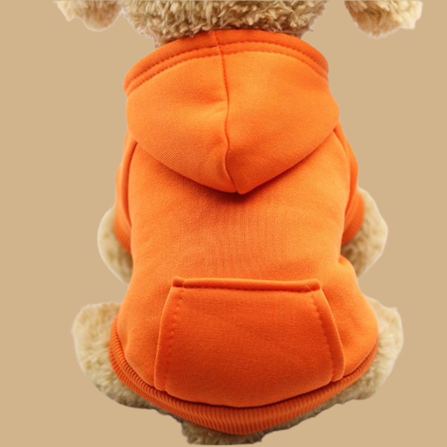 Hoodie Poleron con Gorro para Perros Pequeños y Medianos