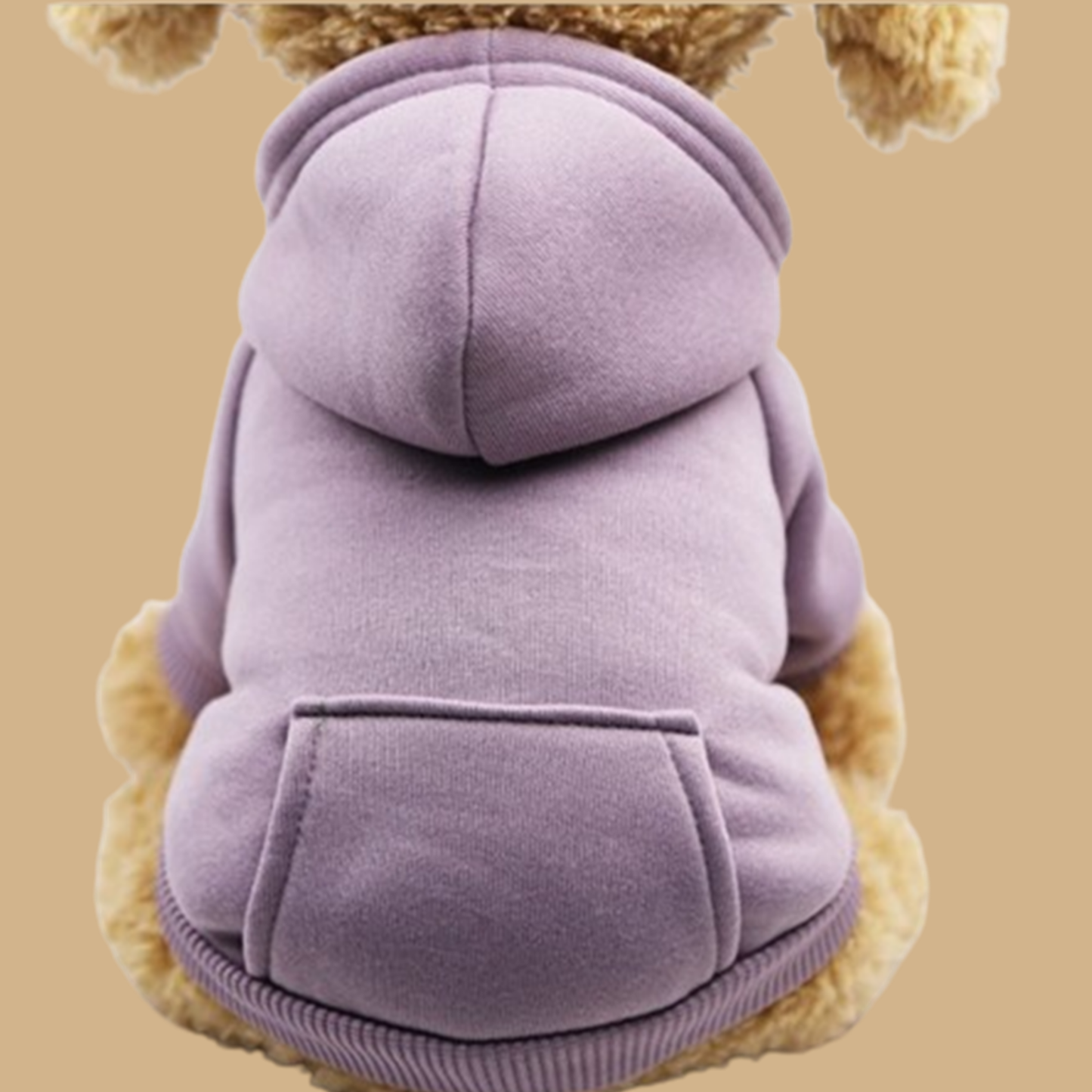 Hoodie Poleron con Gorro para Perros Pequeños y Medianos