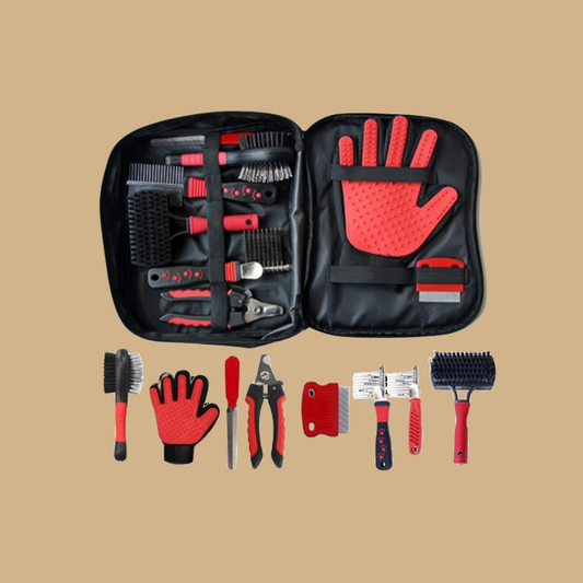 Set Limpieza Mascota Nueve piezas